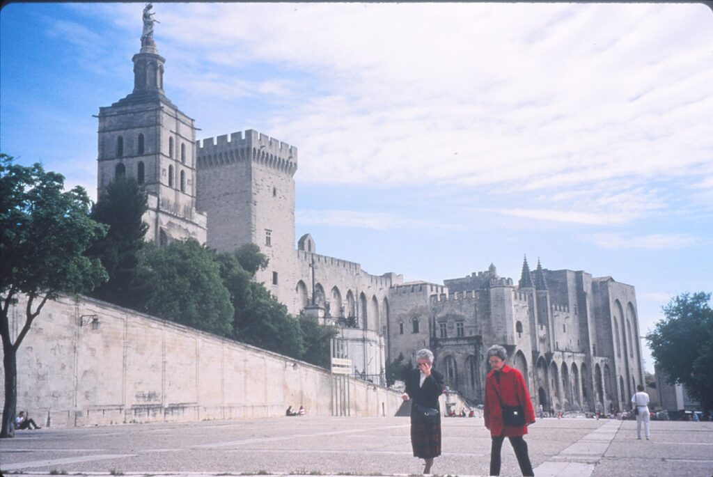 Seven popes called this place home during a 67-year period in 14th-century Avignon.