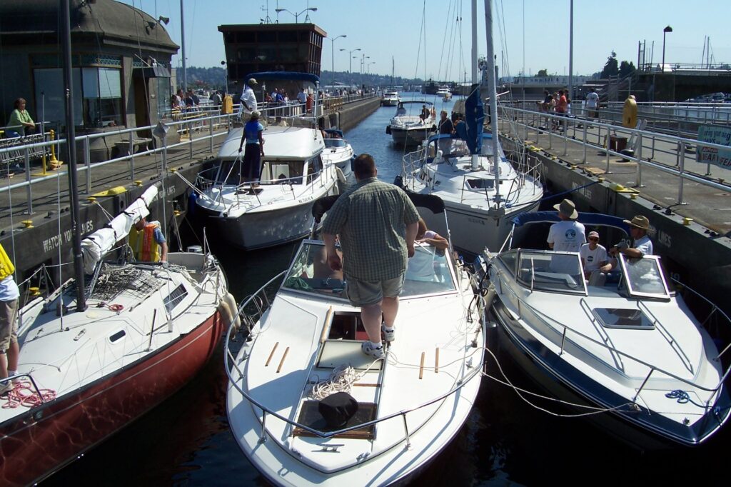 Hiram M. Chittenden Locks, bills itself as Seattle's third-most-popular tourist attraction.