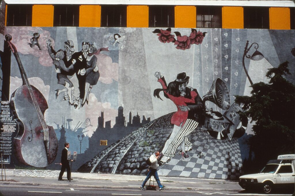Tango murals and tango demonstrations are likely to be encountered by Buenos Aires visitors.