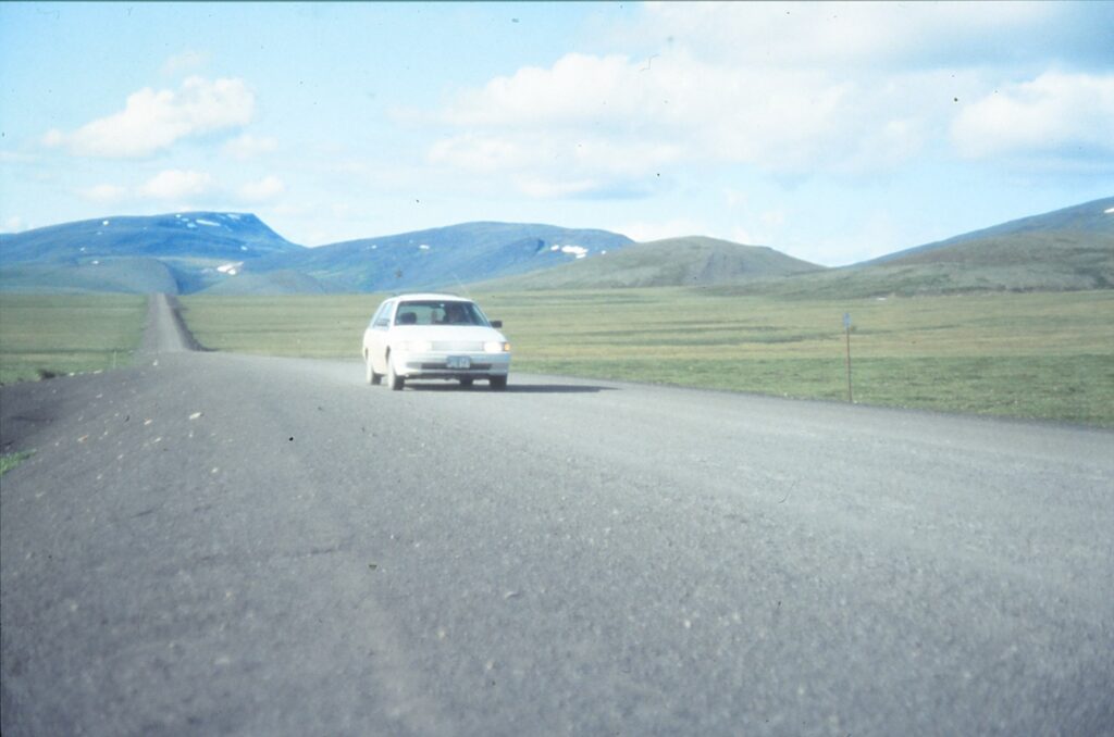 The unpaved Dempster Highway goes farther north than any road in Canada -- all the way to Inuvik.