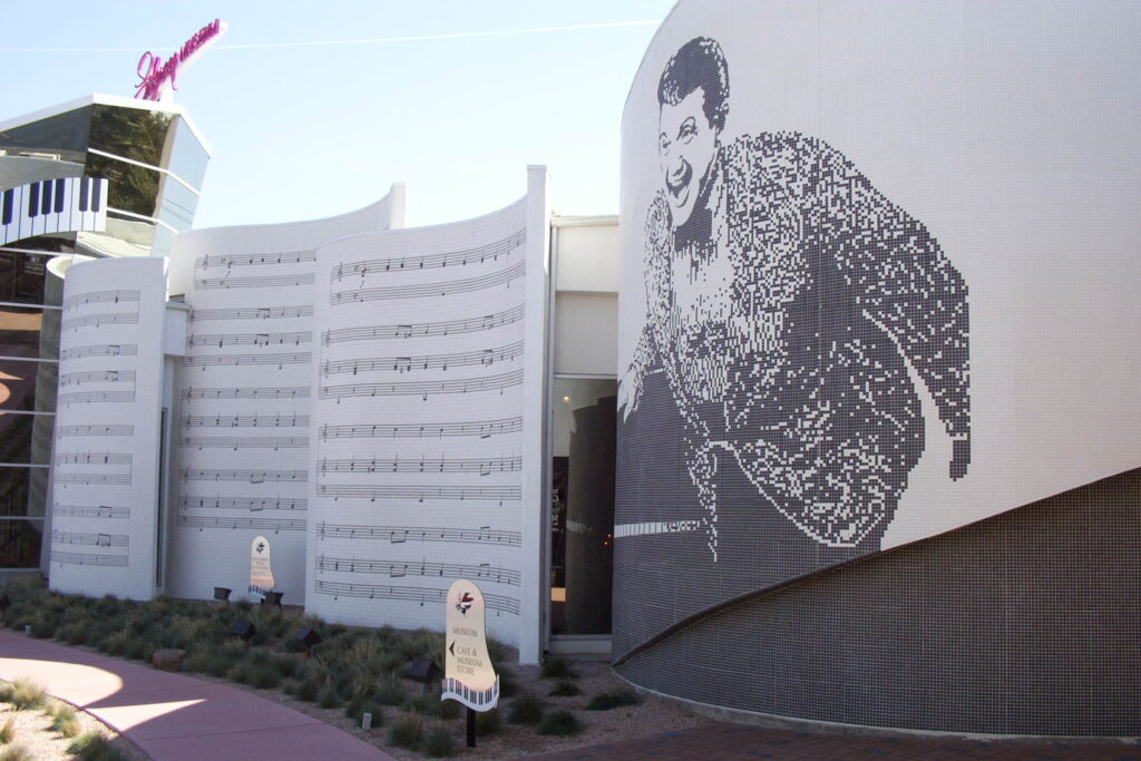 In glitzy Las Vegas, it's appropriate that there would be a museum devoted to "Mr. Showmanship."