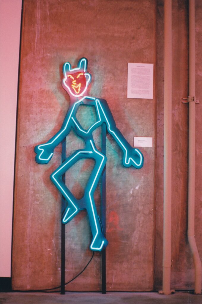 Creativity and surprises abound at the Museum of Neon Art, including "Highway Kachina."