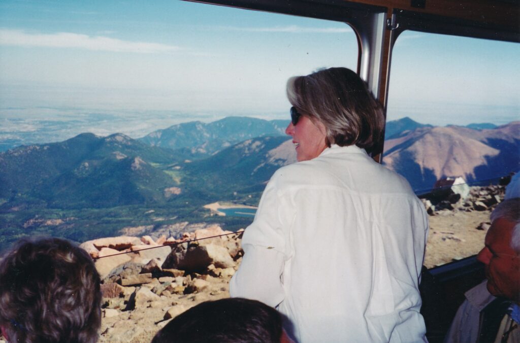 Riding the cog railway to the top of Pikes Peak in central Colorado is more relaxing than driving there.