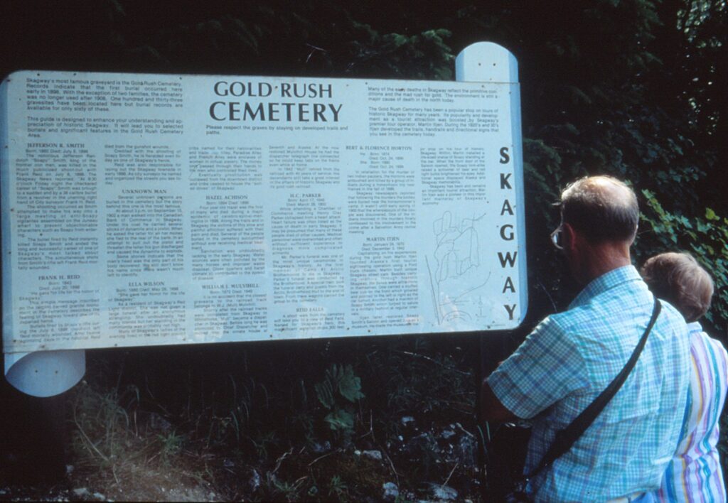 Alaska and the Yukon experienced a gold rush roughly a half-century after California's version.