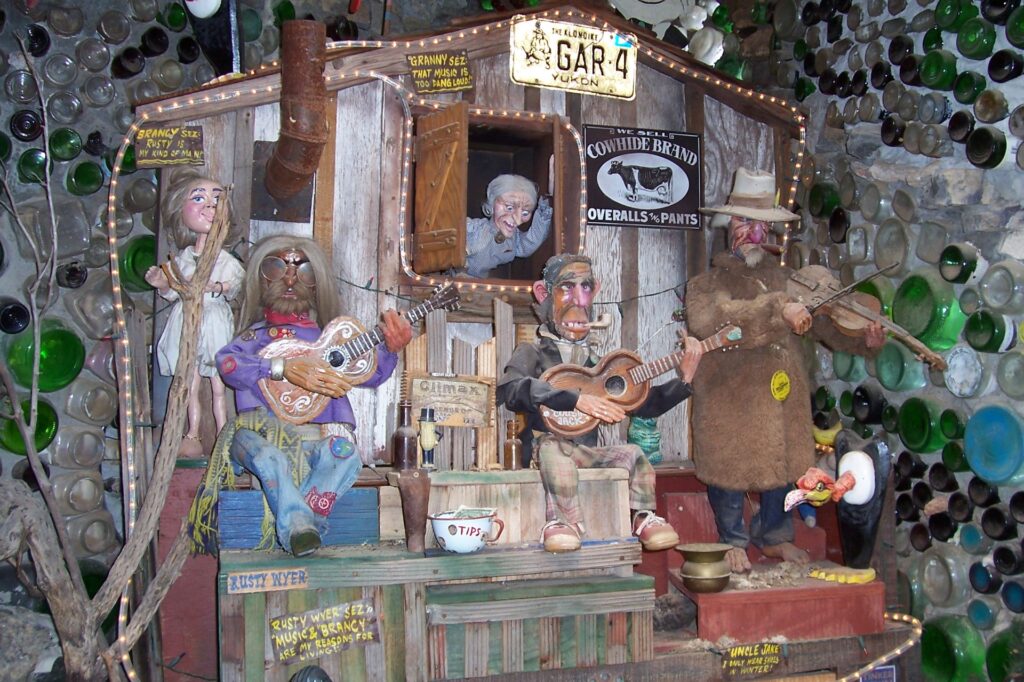 Humor and creativity are employed in all sizes at Tinkertown: small, very small and extremely small.