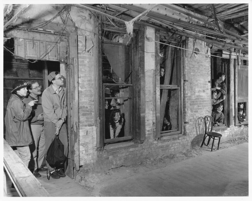 This historic photograph of Seattle life as it once was is courtesy of Bill Speidel's Underground Tour.