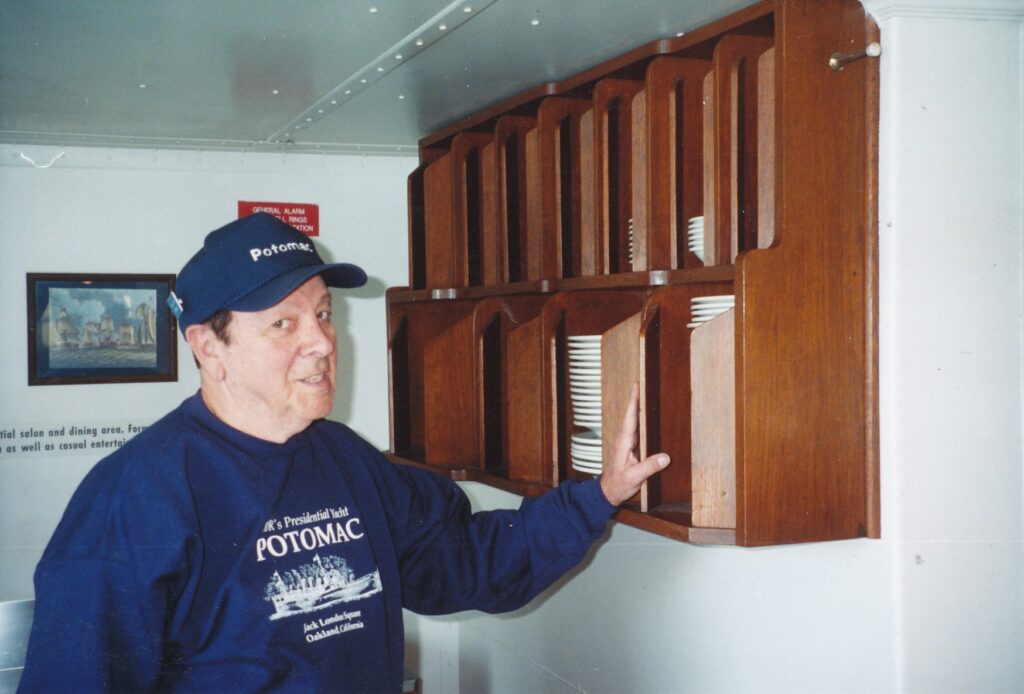 Dan Strohl, a Navy vet who 's retired from an electronics career, took us aboard the USS Potomac.