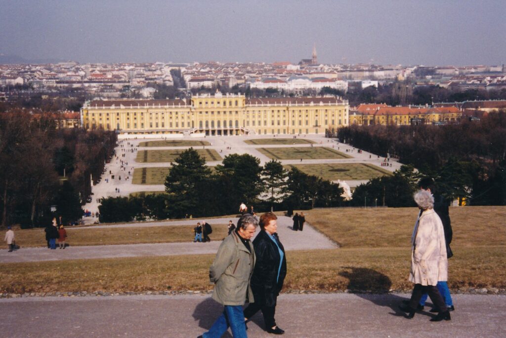 Schloss Schonbrunn was the palace home for the last several generations of the Hapsburg dynasty.